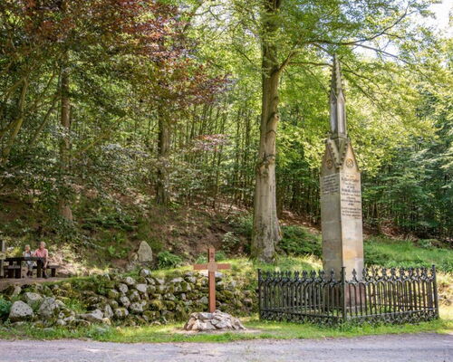 Lutherdenkmal im Glasbachgrund © Tobias Kromke