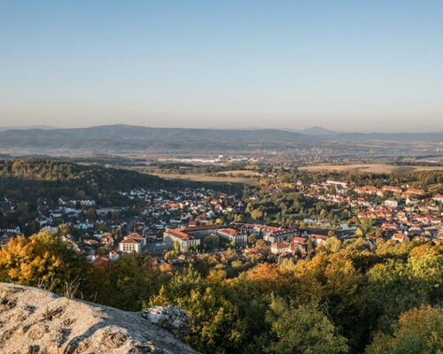 Blick auf Bad Liebenstein