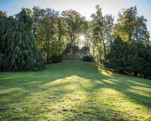 Bonifatiusfelsen Schlosspark Altenstein © Tobias Kromke