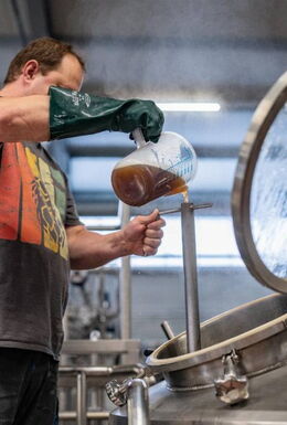 Herstellung Stupps Bier