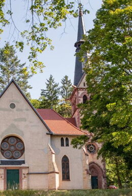 Außenaufnahme Friedenskirche