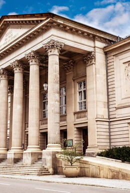 Außenaufnahme Staatstheater Meiningen