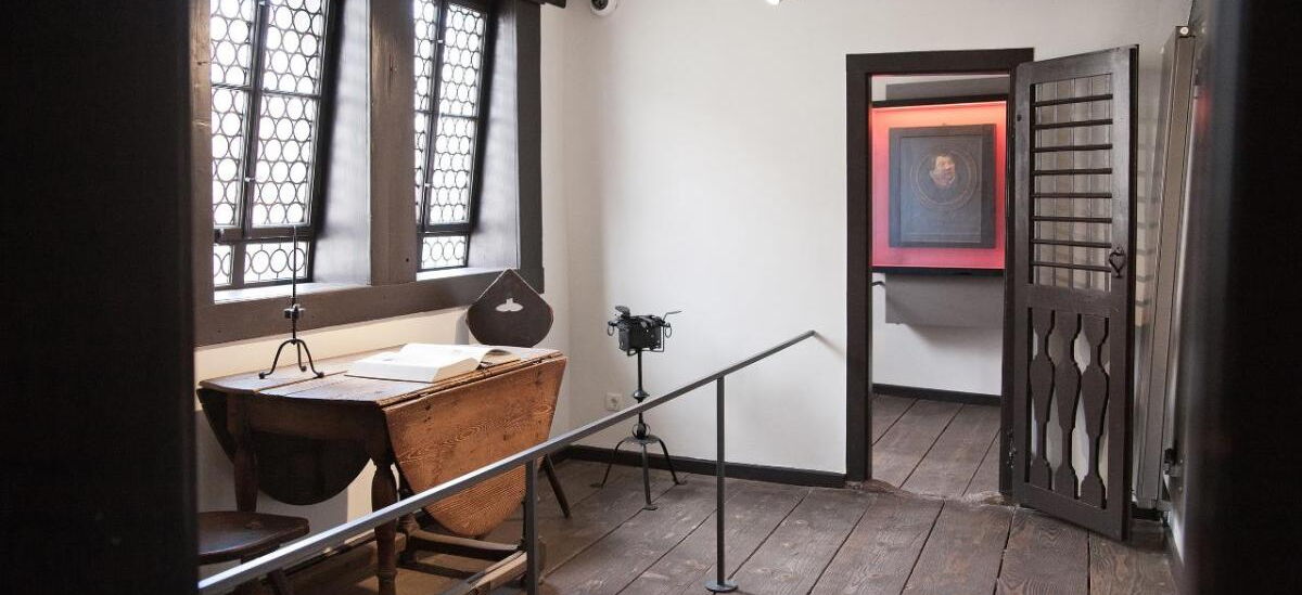 Die historischen Lutherstuben in der Dauerausstellung "Luther und die Bibel" im Lutherhaus Eisenach
