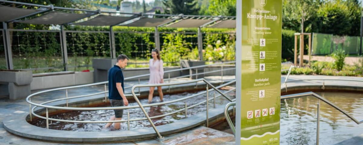 Heilwasser-Kneipp-Anlage im Kneipp-Vital-Park © Tobias Kromke