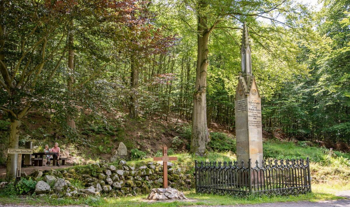 Lutherdenkmal im Glasbachgrund © Tobias Kromke
