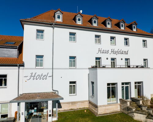 Außenaufnahme Gebäude Hotel Haus Hufeland