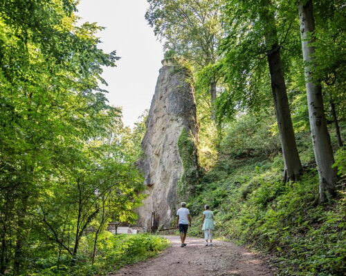Blumenkorbfelsen Schlosspark Altenstein © Tobias Kromke