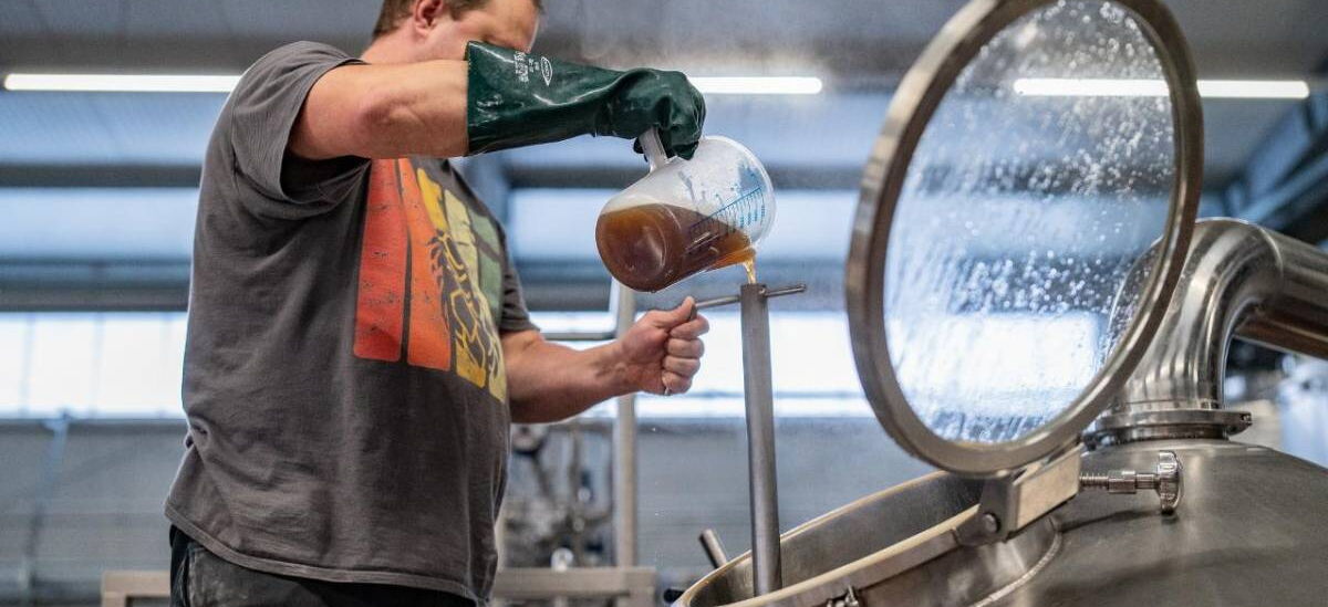 Herstellung Stupps Bier