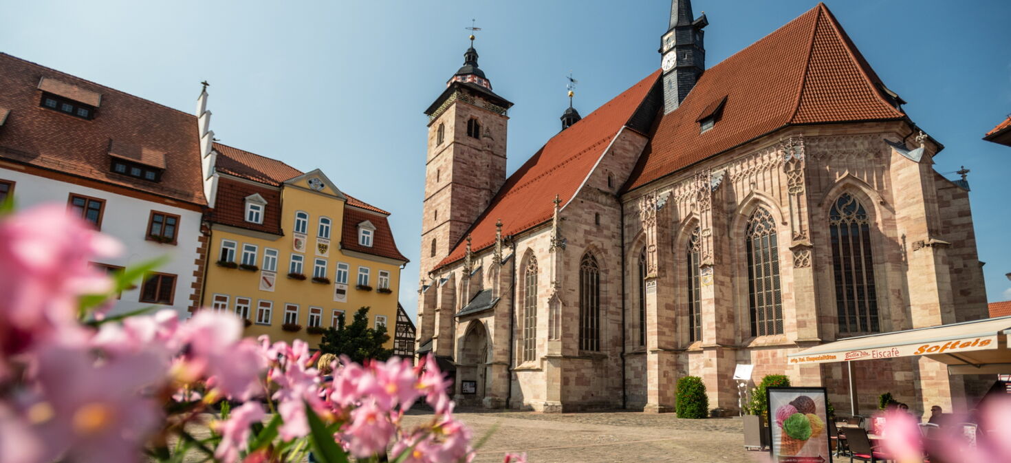 Außenaufnahme Stadtkirche St. Georg Schmalkalden