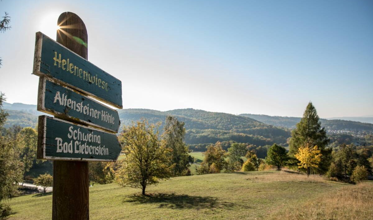 Helenenwiese Schlosspark Altenstein
