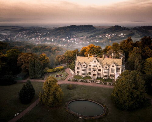 Luftaufnahme Schloss Altenstein