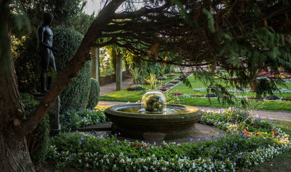 Idolino-Brunnen Schlosspark Altenstein
