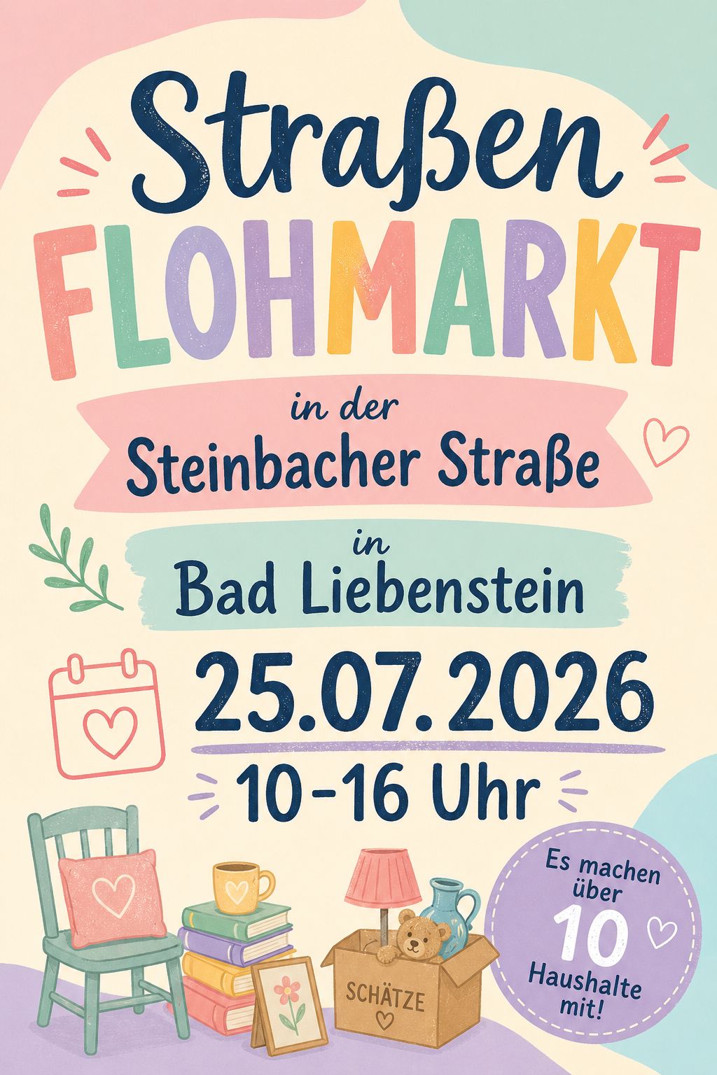 Bild zur Veranstaltung: Straßenflohmarkt