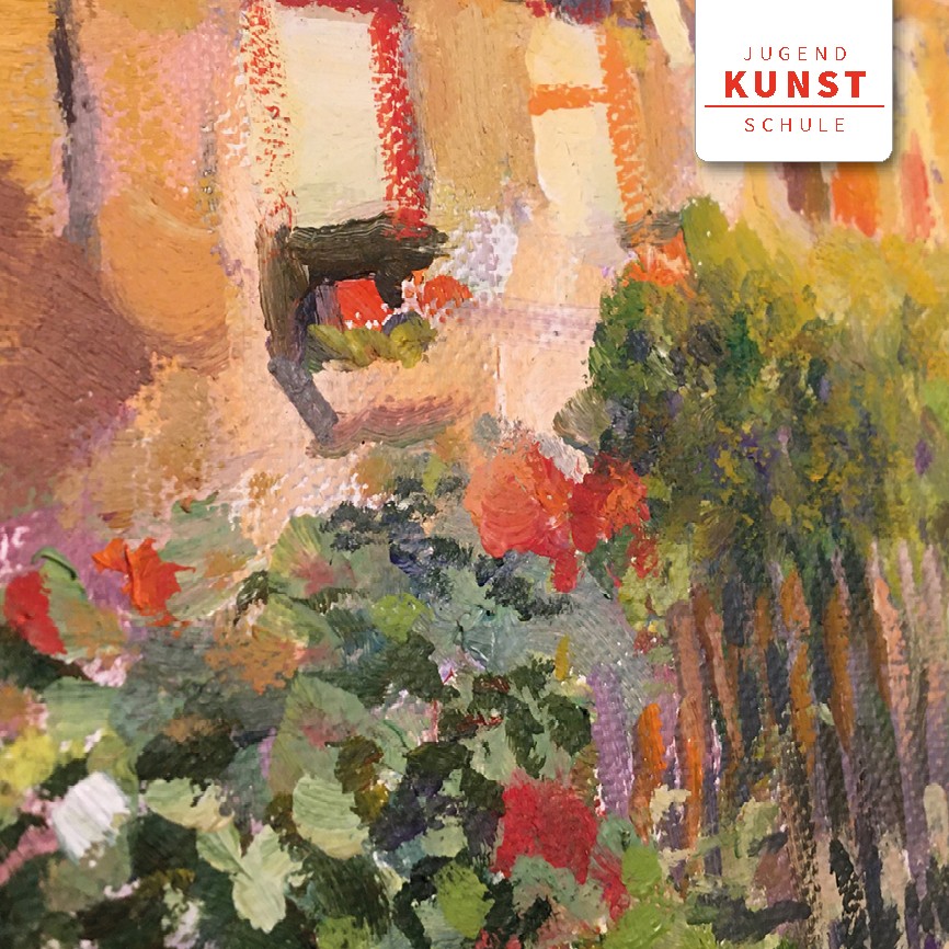 Bild zur Veranstaltung: Die zauberhaften Farben des Spätsommers - Acrylmalerei