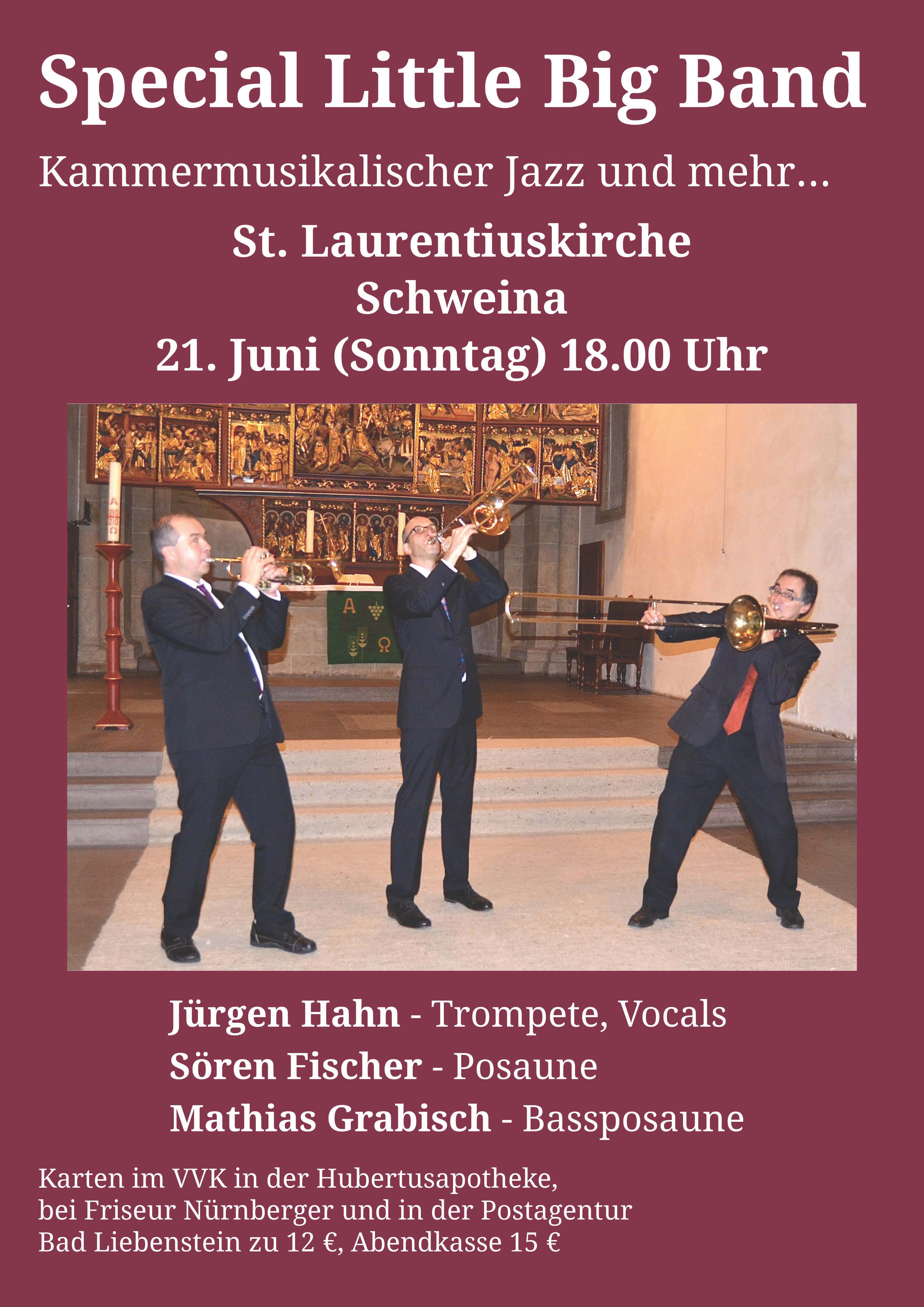 Bild zur Veranstaltung: Special Little Big Band