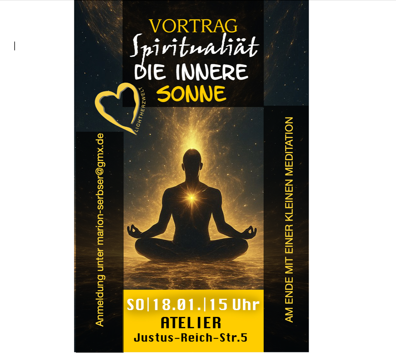 Bild zur Veranstaltung: Spiritualität – Die innere Sonne