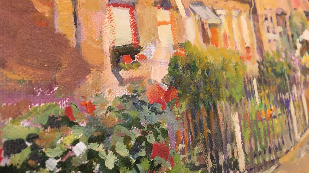 Bild zur Veranstaltung: Die zauberhaften Farben des Spätsommers -Acrylmalerei