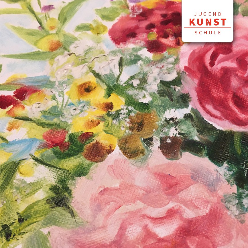 Bild zur Veranstaltung: Blumen in der Natur - Stillleben in Acryl