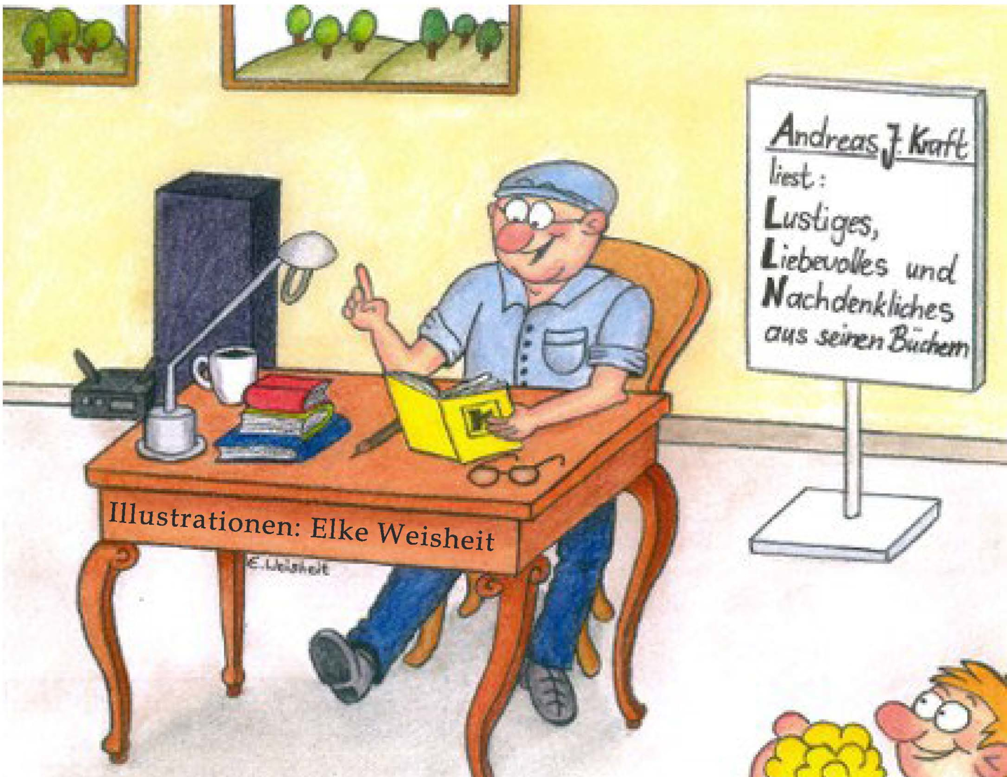Bild zur Veranstaltung: Lesung mit Andreas J. Kraft